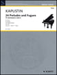 24 Preludes and Fugues, Op. 82, Vol. 1 piano sheet music cover